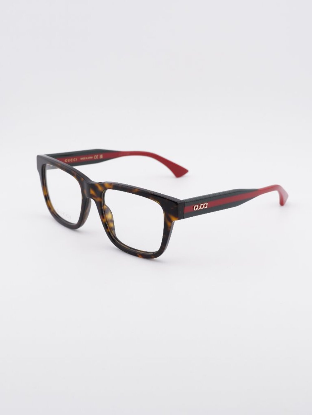 Gucci GG1870O 002 Eyeglasses Havana 53mm Square Frame